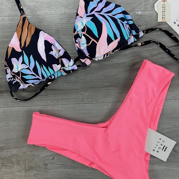 ☀️BILLABONG☀️ TROPIC MOON TRI FIJI BIKINI SET - Picture 9 of 15